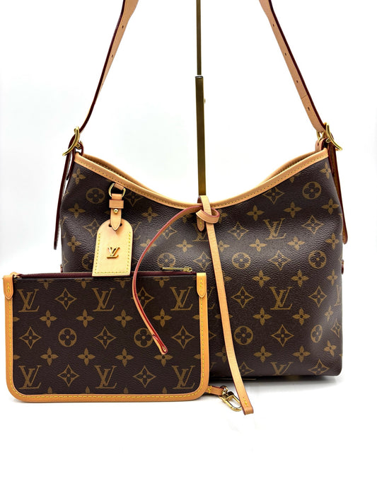 Louis Vuitton - Carryall PM - Synthetic - Brown - (small)