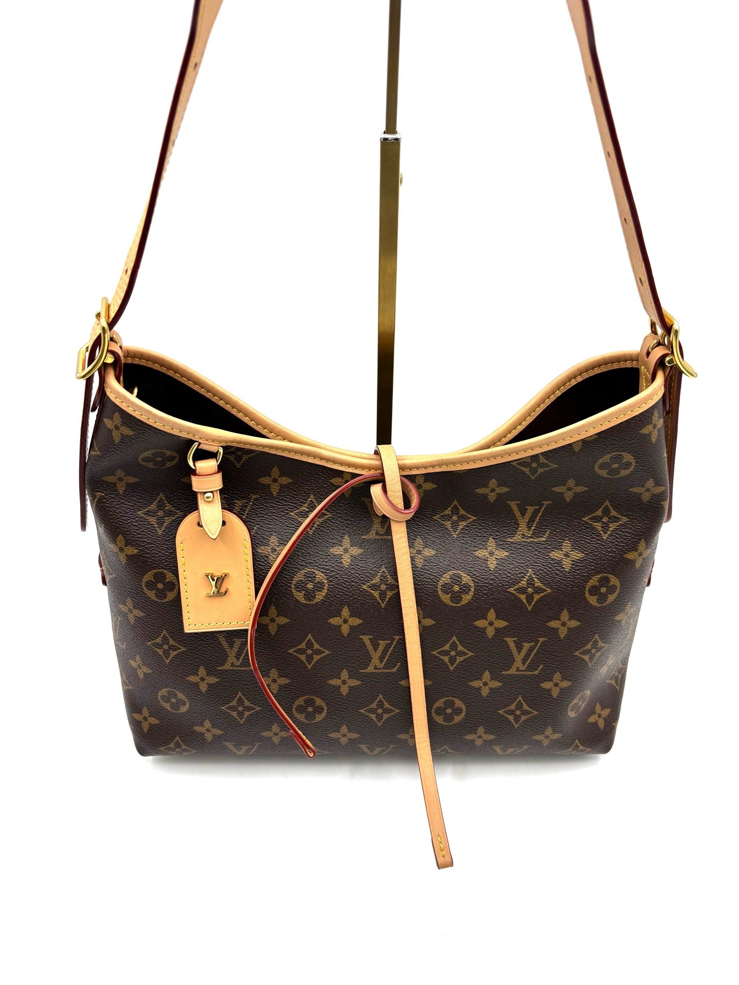 Louis Vuitton - Carryall PM - Synthetic - Brown - (small)
