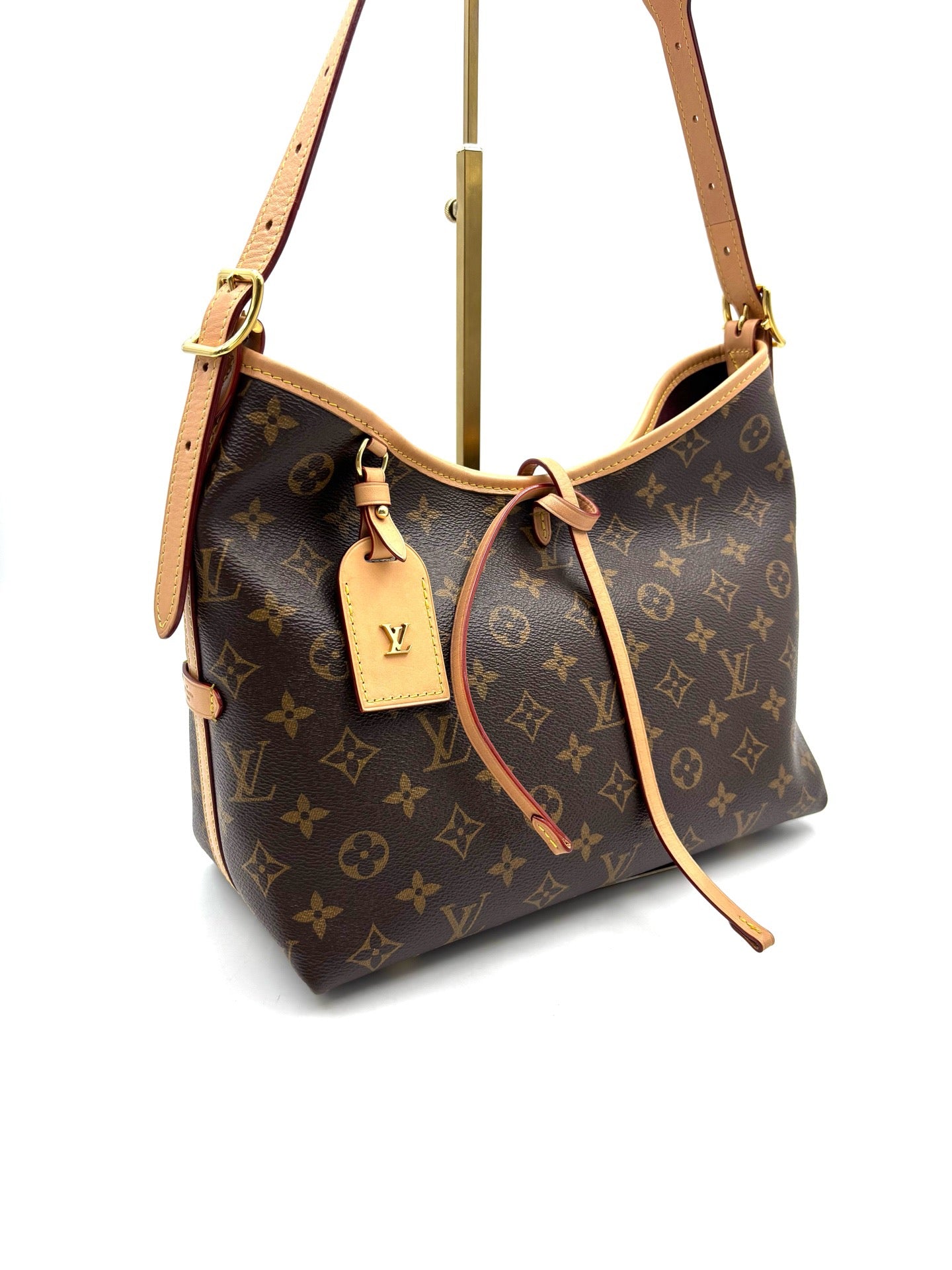 Louis Vuitton - Carryall PM - Synthetic - Brown - (small)