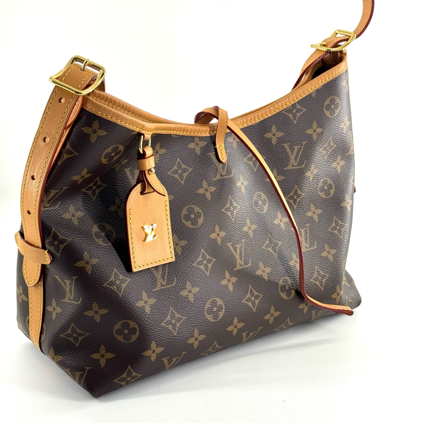 Louis Vuitton - Carryall Small - Leather - Brown - (Small)