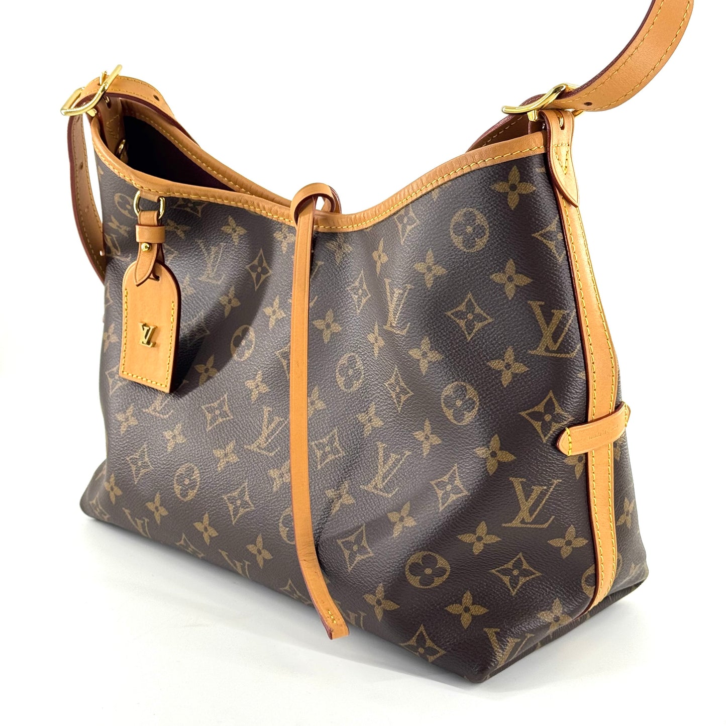 Louis Vuitton - Carryall Small - Leather - Brown - (Small)