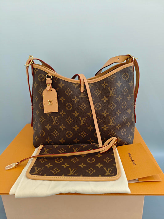 Louis Vuitton - Carryall - Synthetic - Brown - (medium)