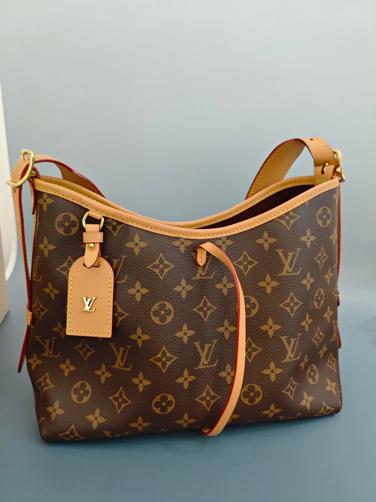 Louis Vuitton - Carryall - Synthetic - Brown - (medium)