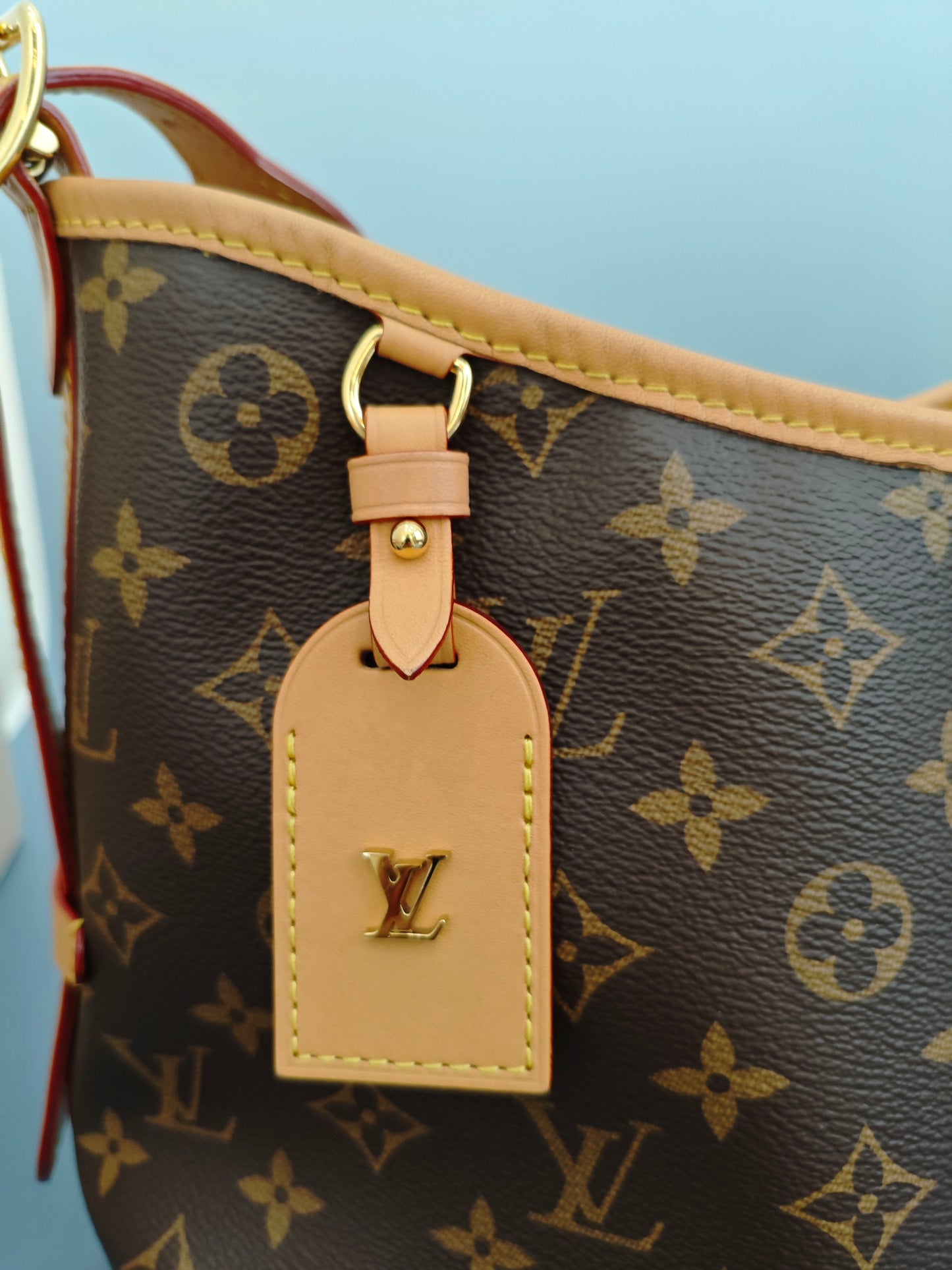 Louis Vuitton - Carryall - Synthetic - Brown - (medium)