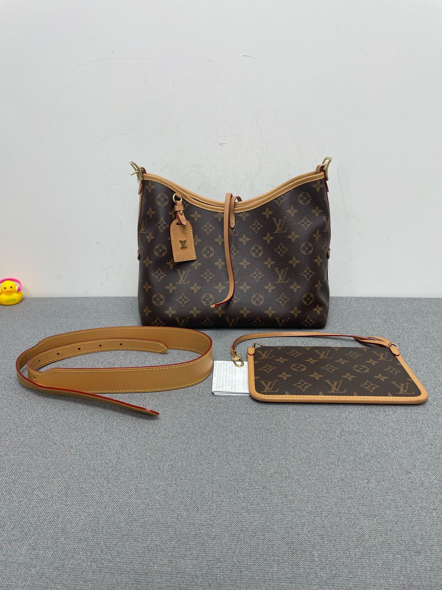 Louis Vuitton - Carryall - Synthetic - Brown - (Small)