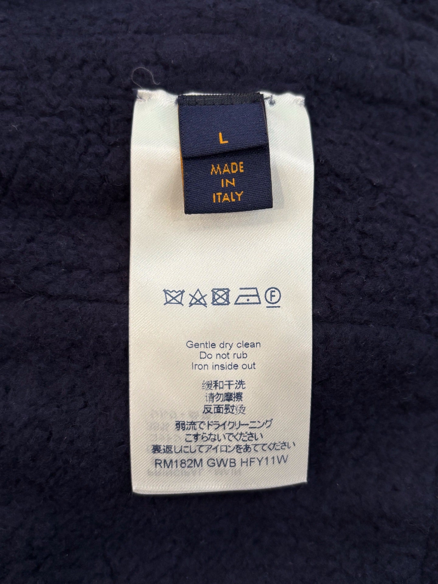 Louis Vuitton - Casual Trousers - Cotton and Silk blend - Navy - (L)