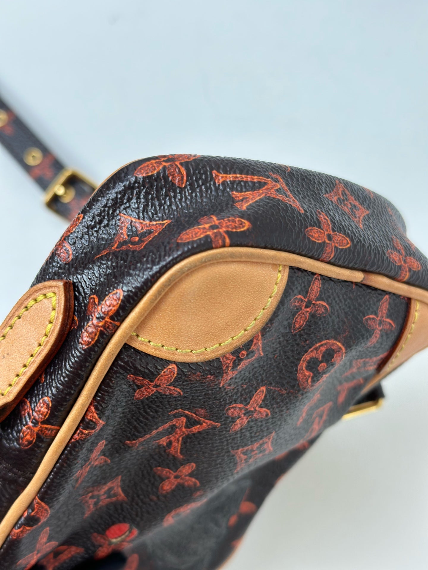 Louis Vuitton - Catogram Mini Pouch - Leather - Brown - (mini)