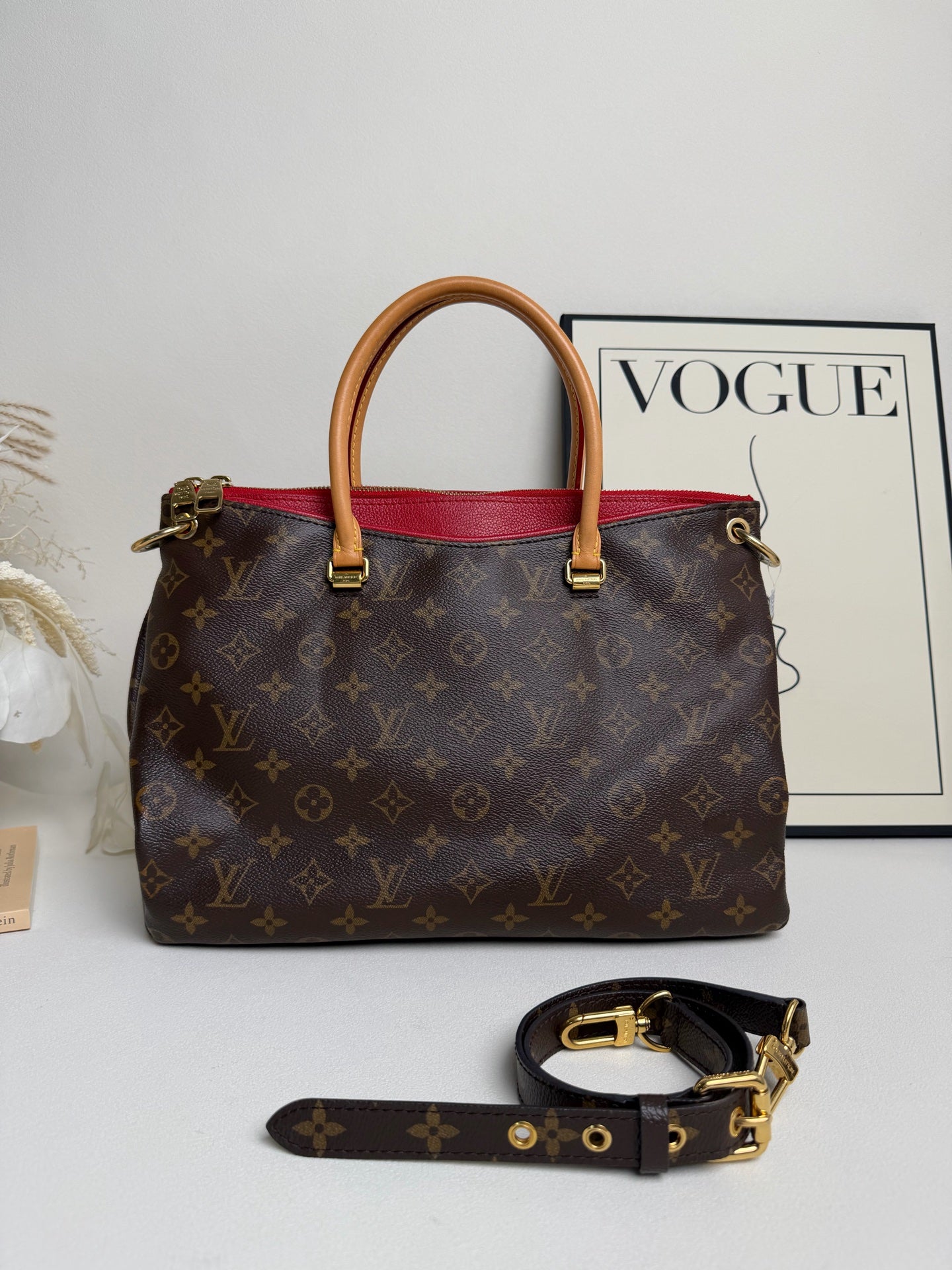 Louis Vuitton - Chain bag - Canvas - Brown - (medium)