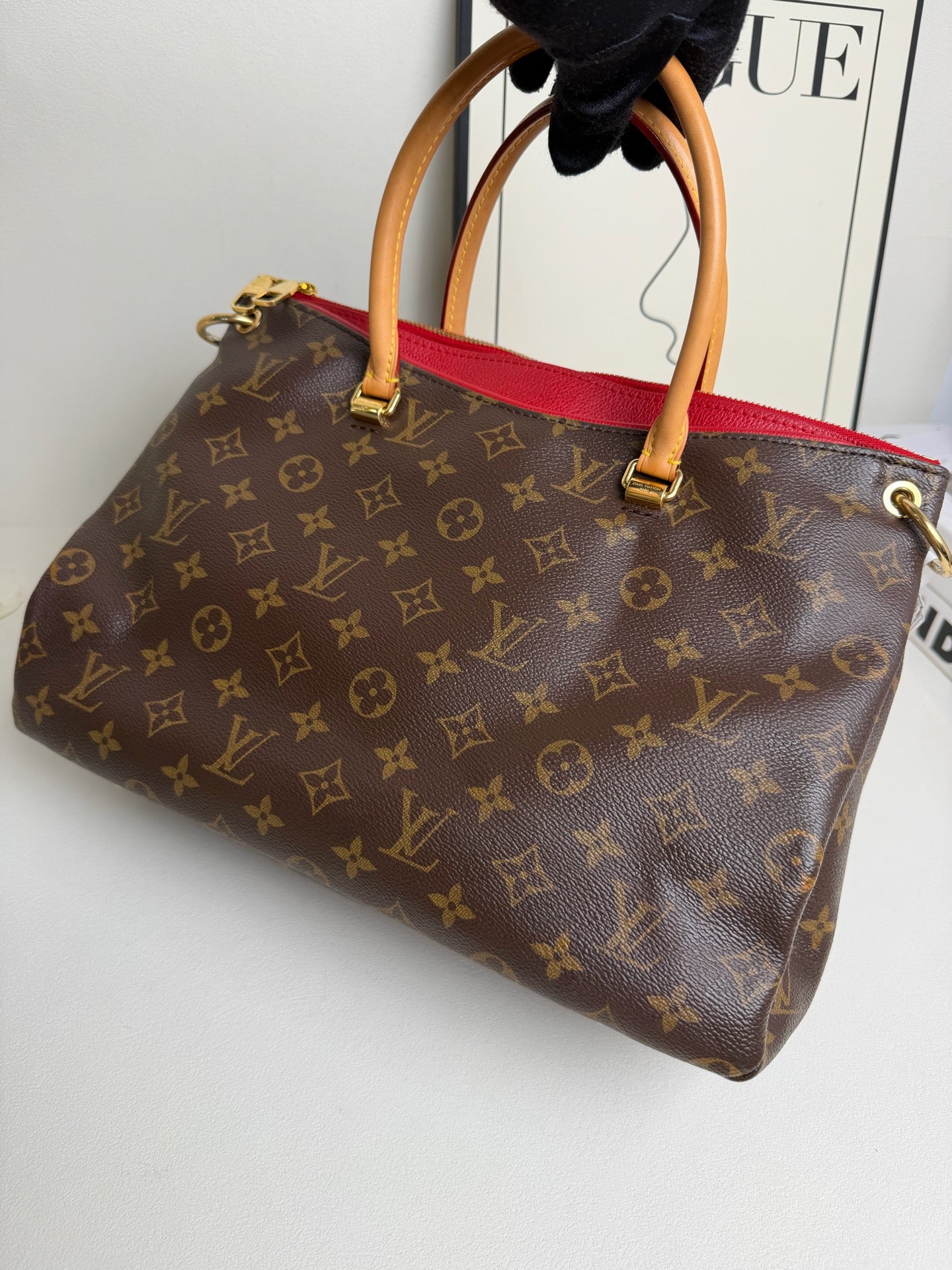 Louis Vuitton - Chain bag - Canvas - Brown - (medium)