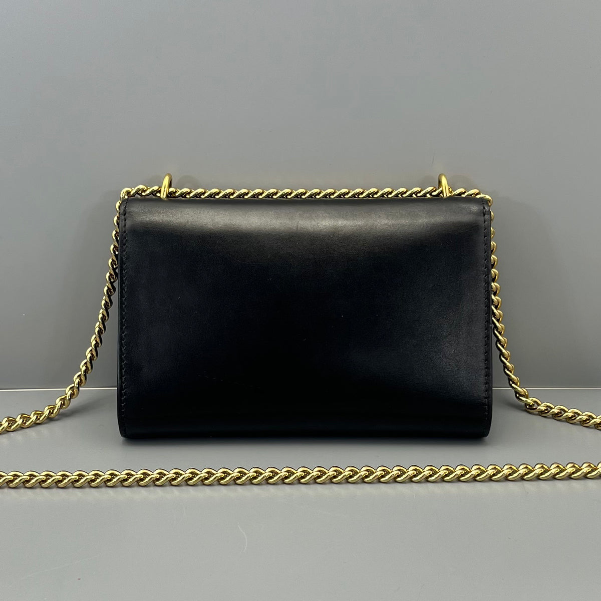 Louis Vuitton - Chain Louise - Leather - Black - (mini)