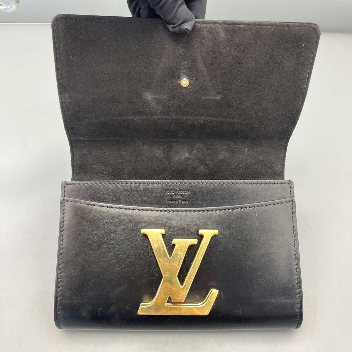 Louis Vuitton - Chain Louise - Leather - Black - (mini)