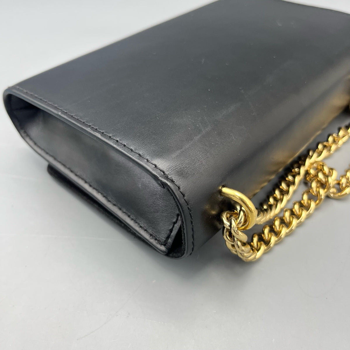 Louis Vuitton - Chain Louise - Leather - Black - (mini)