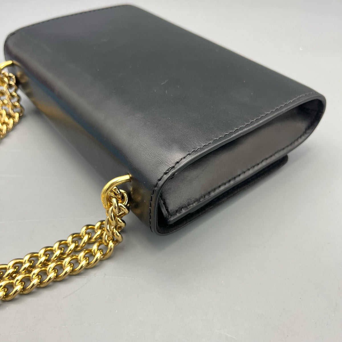 Louis Vuitton - Chain Louise - Leather - Black - (mini)