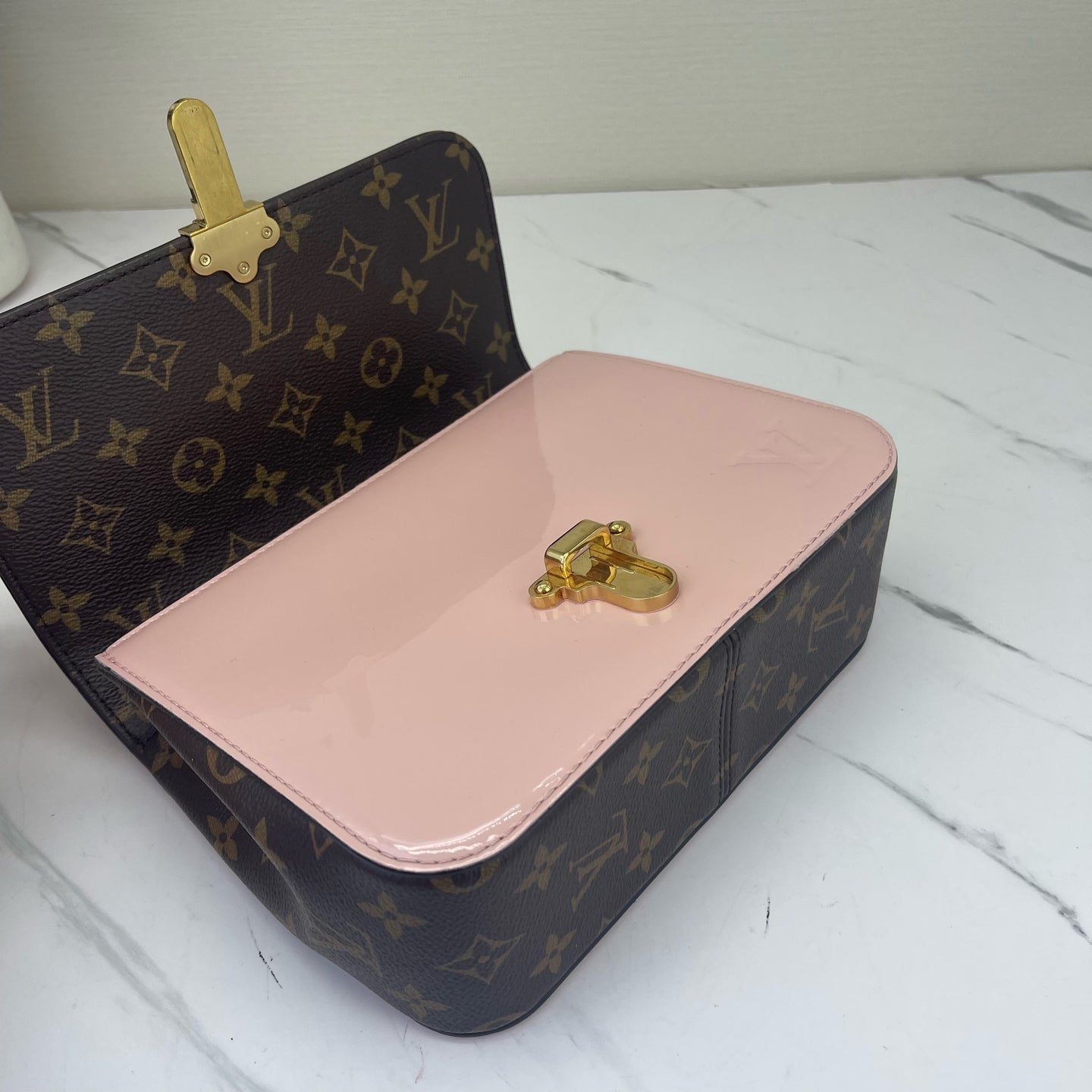 Louis Vuitton - Cherry Wood - Patent leather - Pink - (mini)