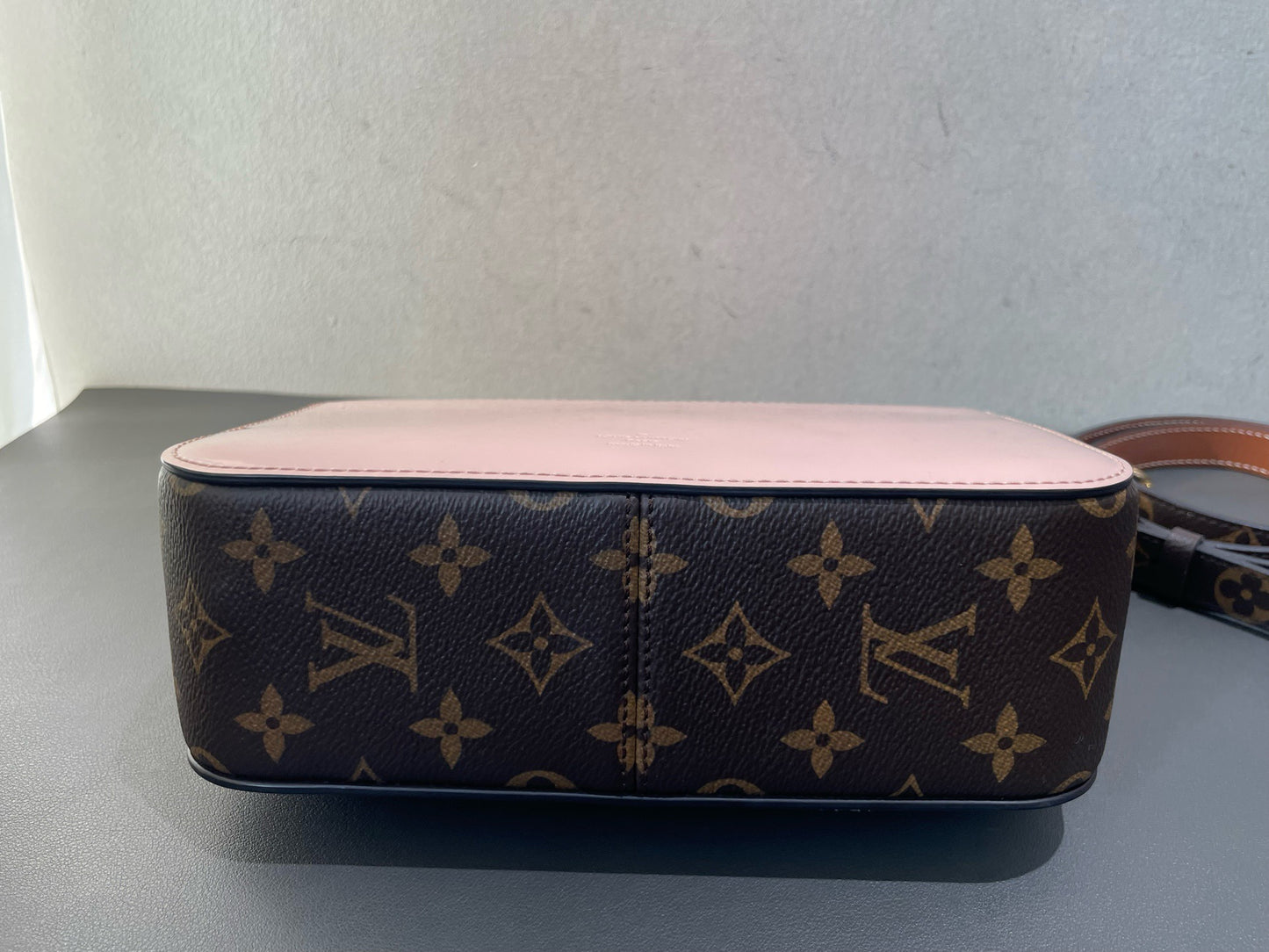 Louis Vuitton - Cherrywood BB - Patent leather and Monogram canvas - Pink and Brown - (Small)