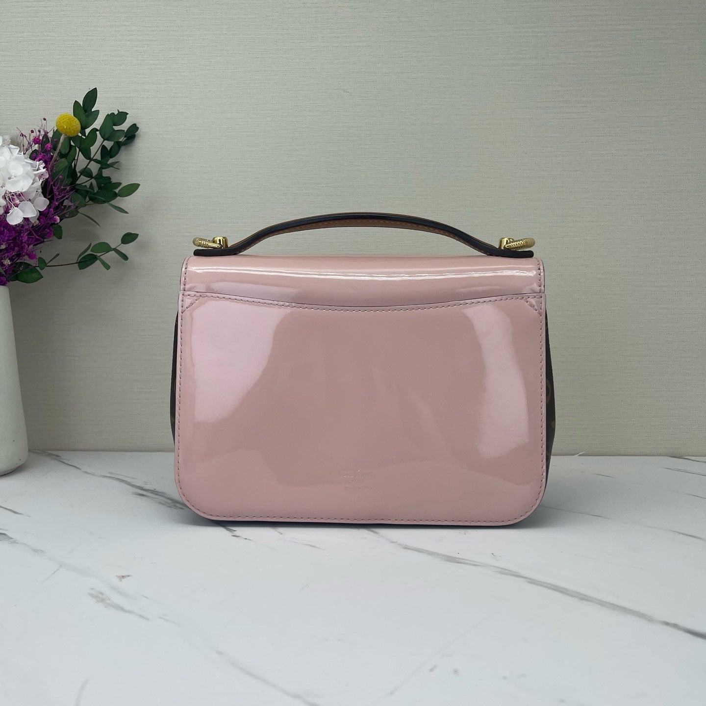 Louis Vuitton - Cherrywood BB - Patent leather - Pink - (mini)