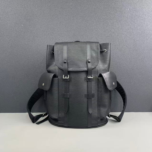 Louis Vuitton - Christopher Backpack - Epi leather - Black - (large)