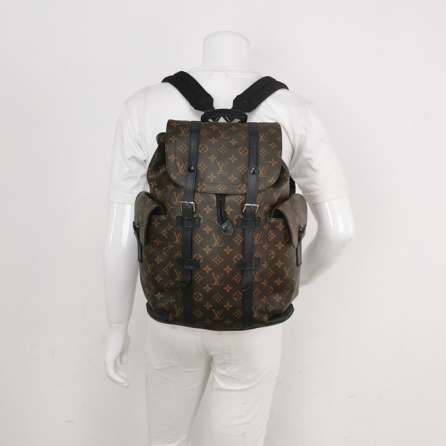 Louis Vuitton - Christopher - Leather - Brown - (medium)