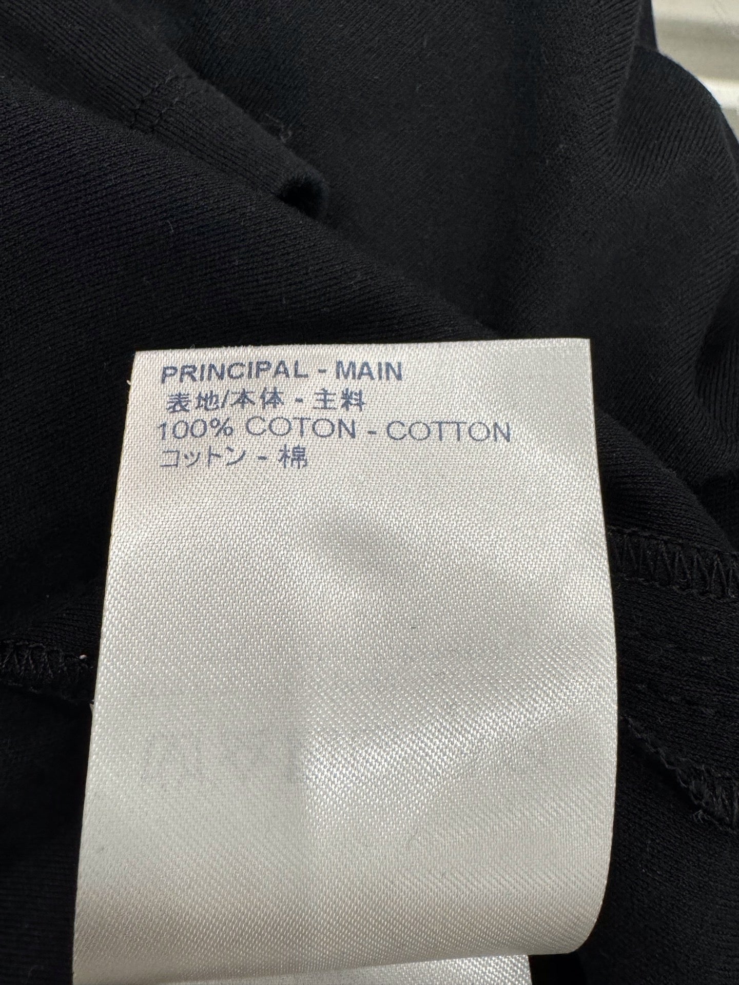 Louis Vuitton - Circular Logo T-shirt - Cotton - Black - (S)