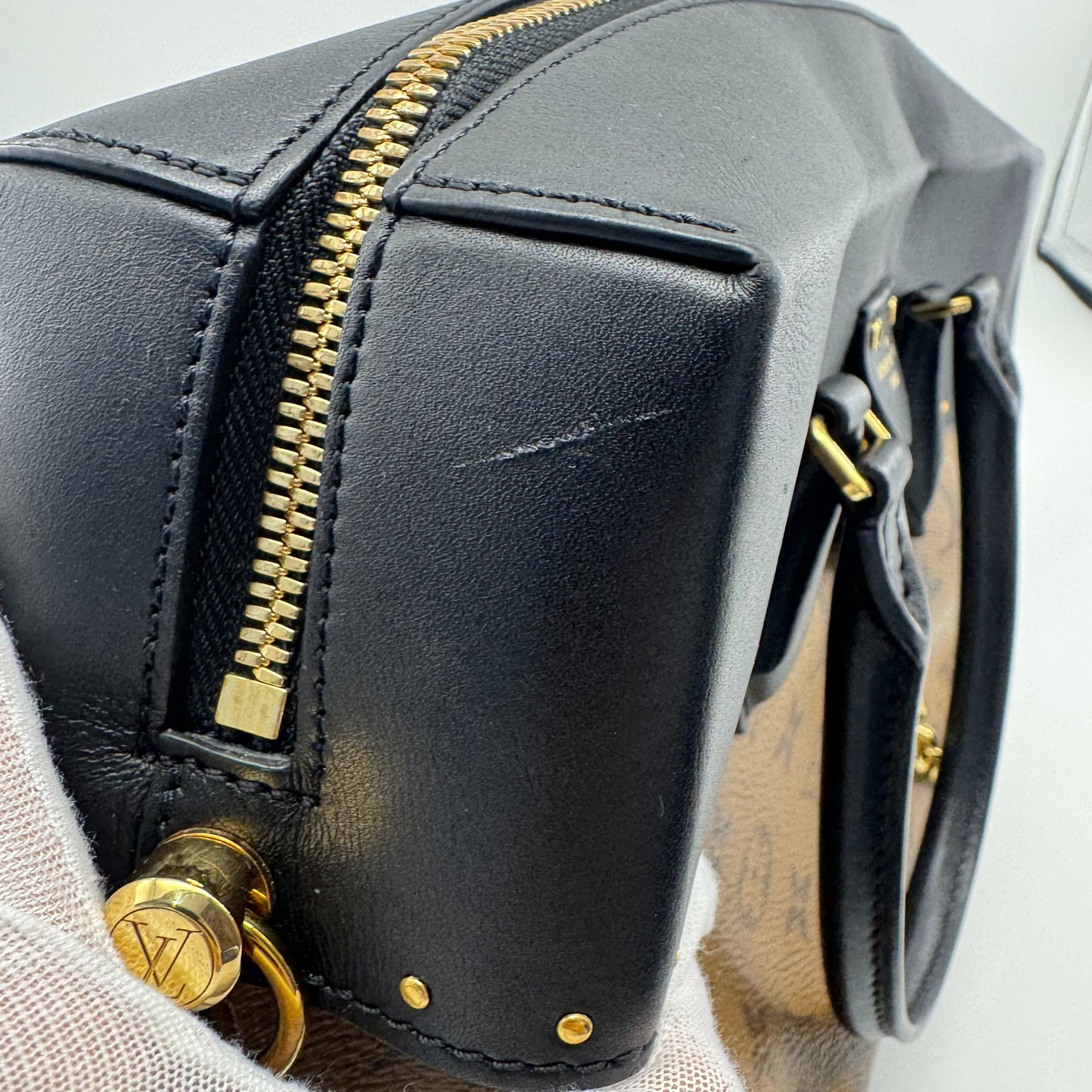 Louis Vuitton - City Malle - Leather - Brown - (small)