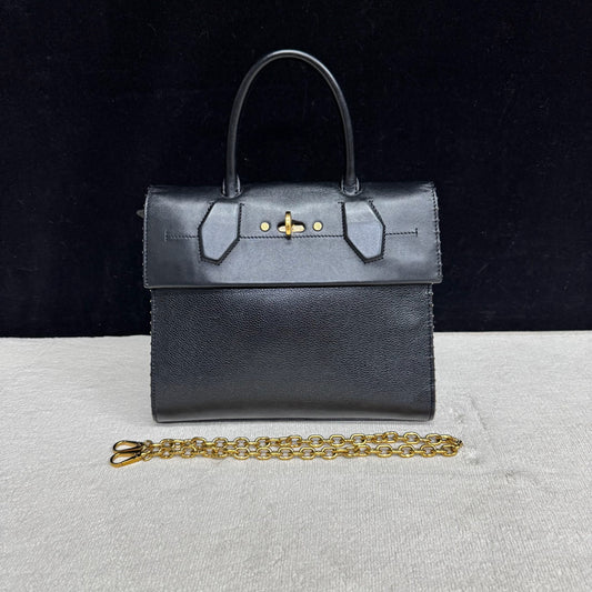 Louis Vuitton - City Steamer - Leather - Black - (mini)