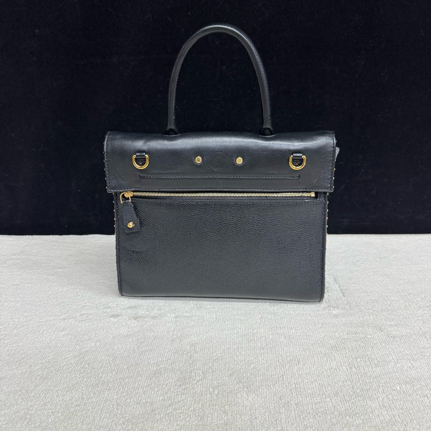 Louis Vuitton - City Steamer - Leather - Black - (mini)
