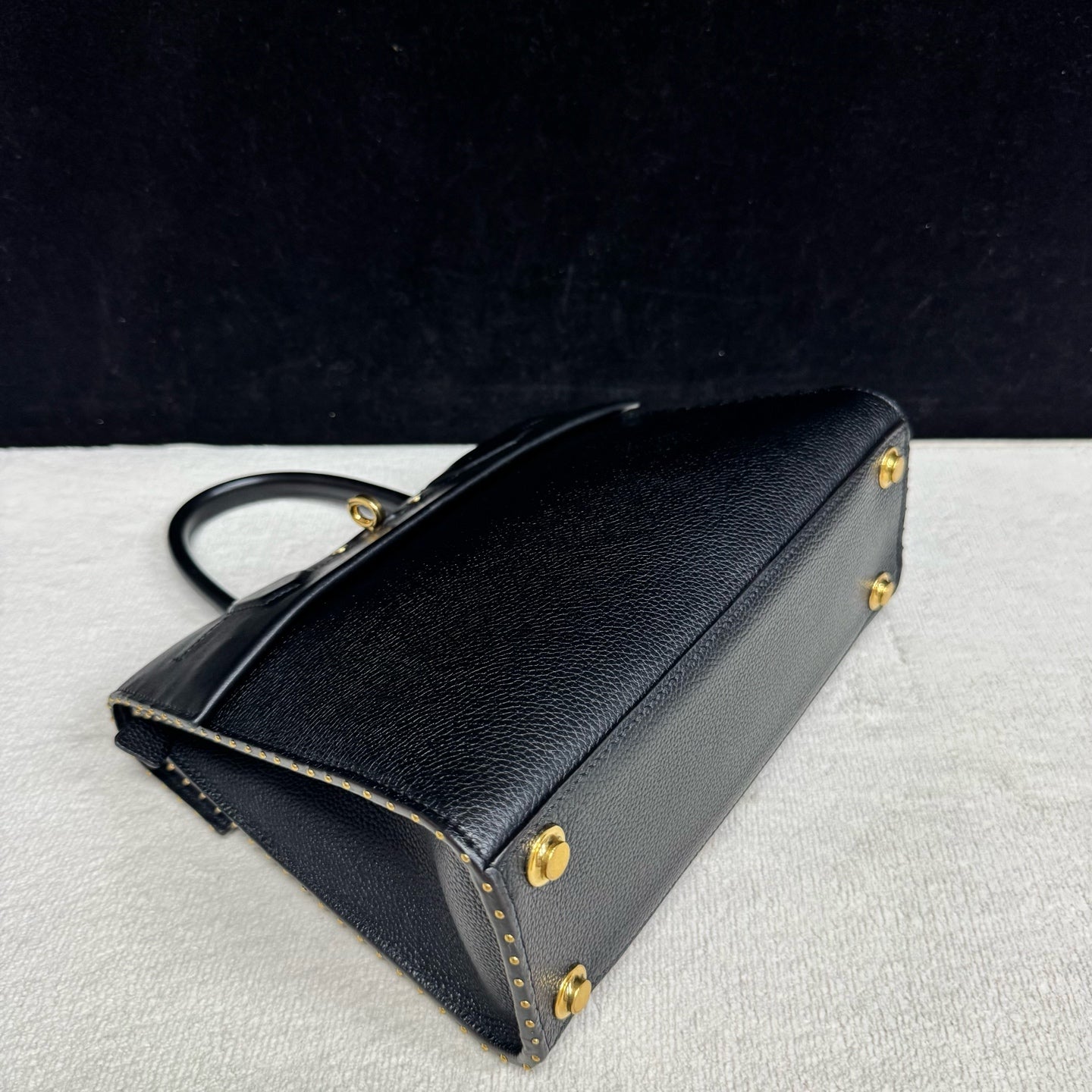 Louis Vuitton - City Steamer - Leather - Black - (mini)