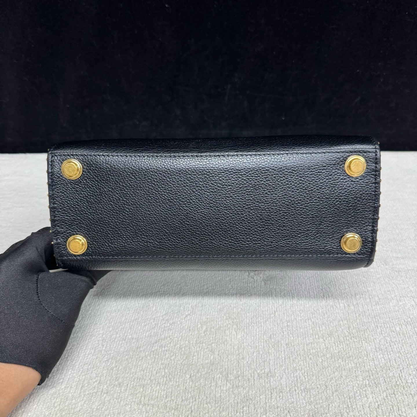 Louis Vuitton - City Steamer - Leather - Black - (mini)