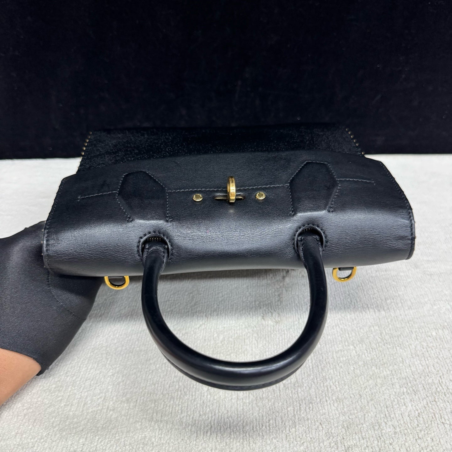 Louis Vuitton - City Steamer - Leather - Black - (mini)
