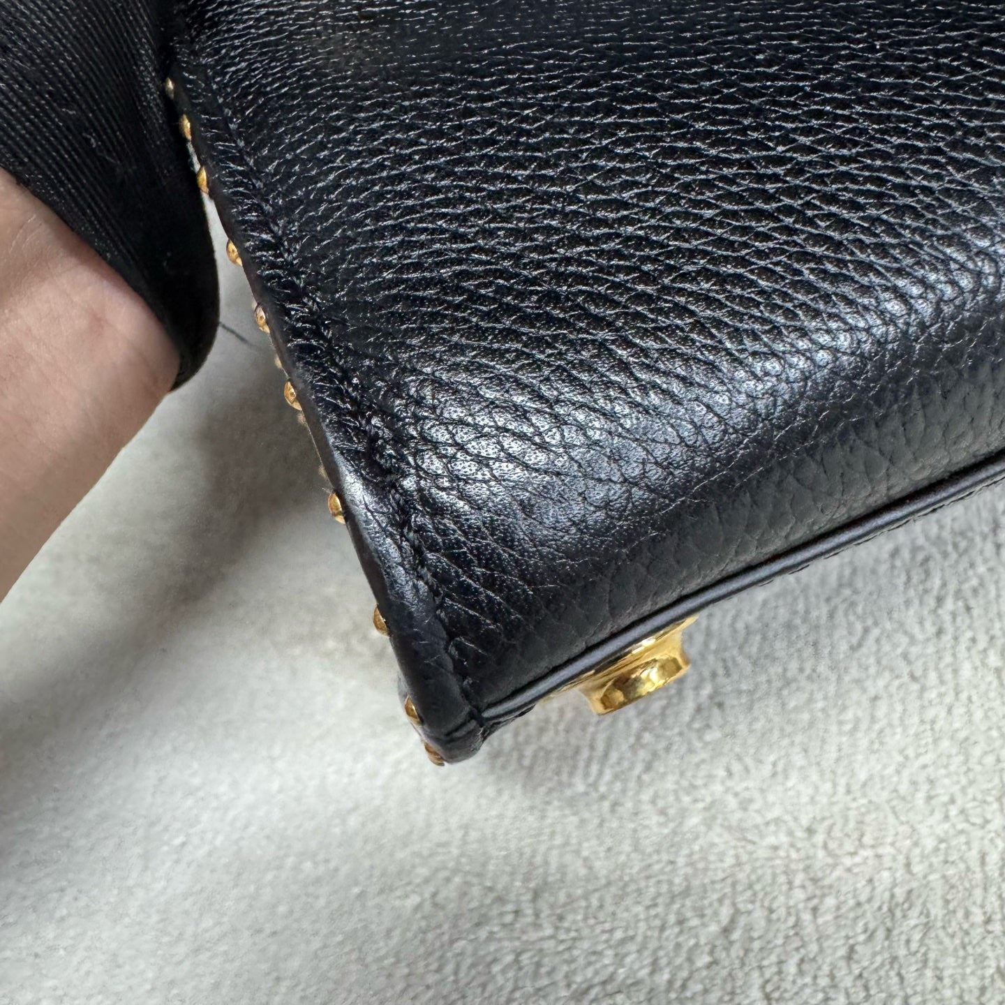 Louis Vuitton - City Steamer - Leather - Black - (mini)