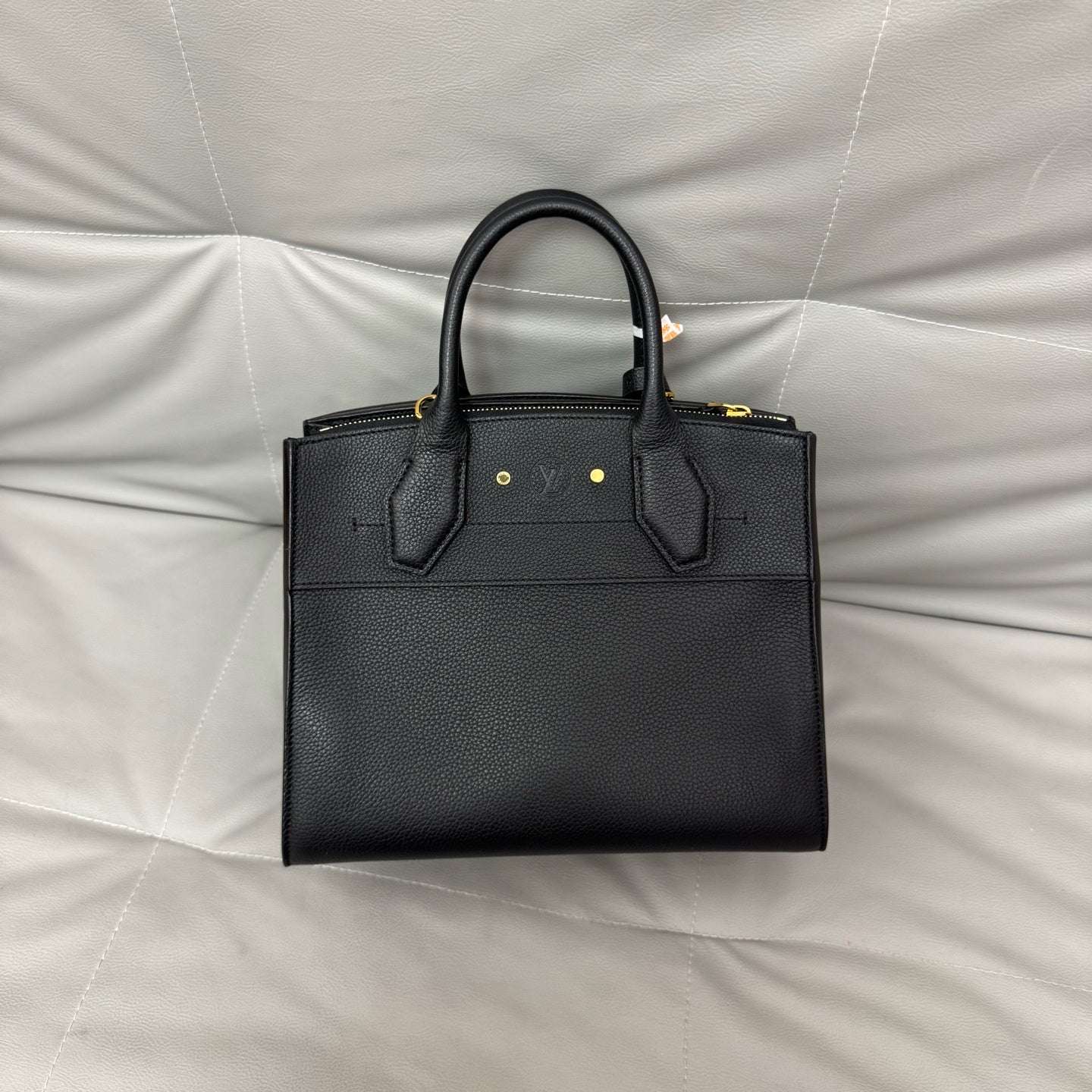 Louis Vuitton - City Steamer - Leather - Black - (small)
