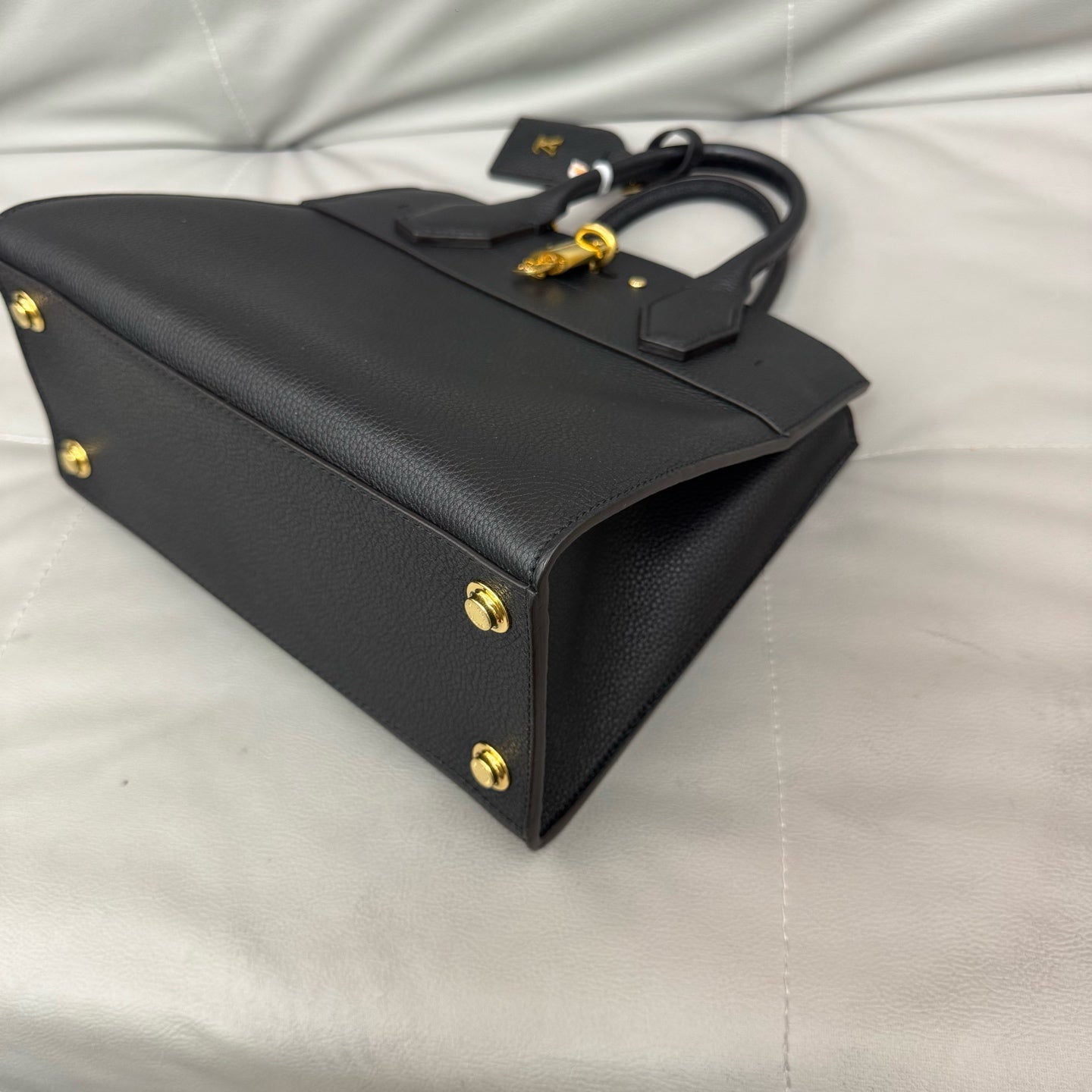 Louis Vuitton - City Steamer - Leather - Black - (small)