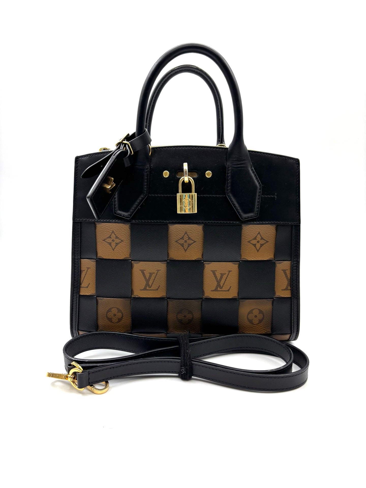 Louis Vuitton - City Steamer - Leather - Brown - (medium)