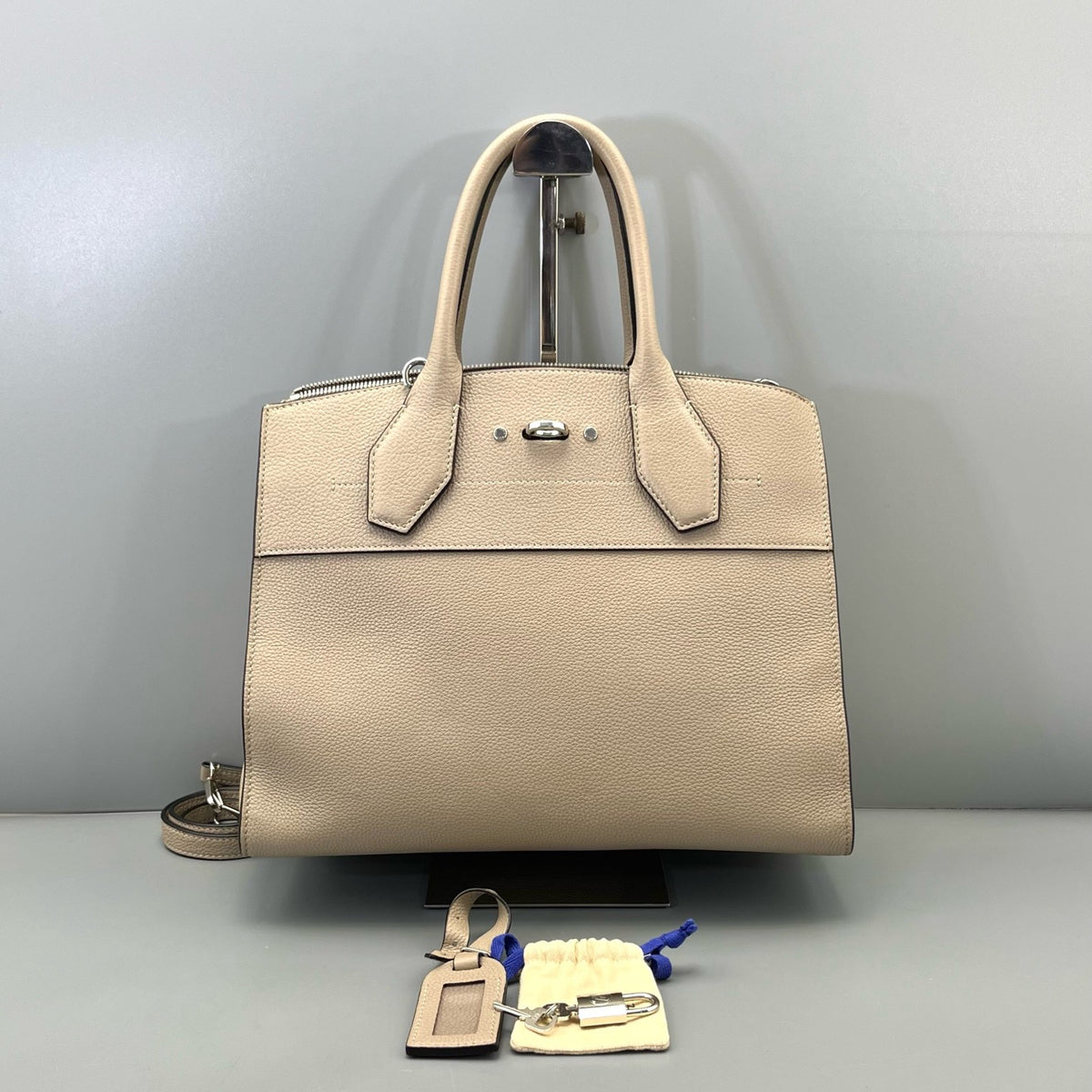 Louis Vuitton - City Steamer - Leather - Grey - (medium)
