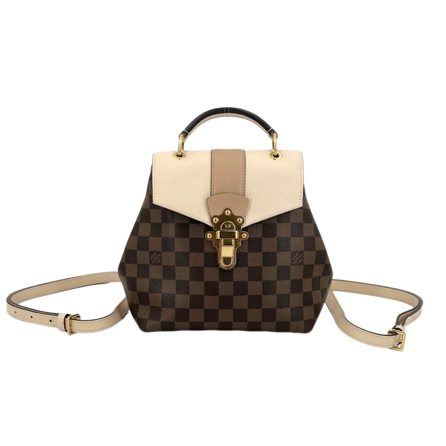 Louis Vuitton - Clapton - Leather - Brown - (small)