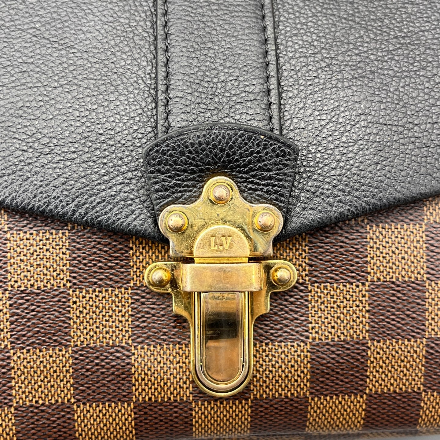 Louis Vuitton - Clapton - Leather - Brown - (small)