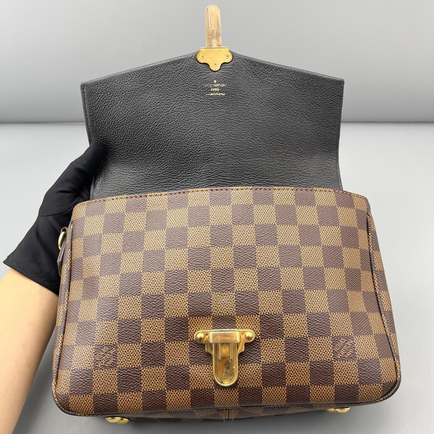 Louis Vuitton - Clapton - Leather - Brown - (small)