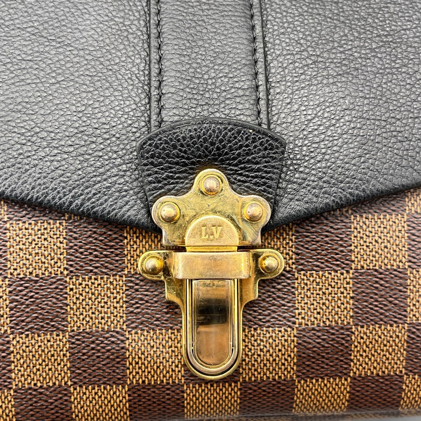 Louis Vuitton - Clapton - Leather - Brown - (small)