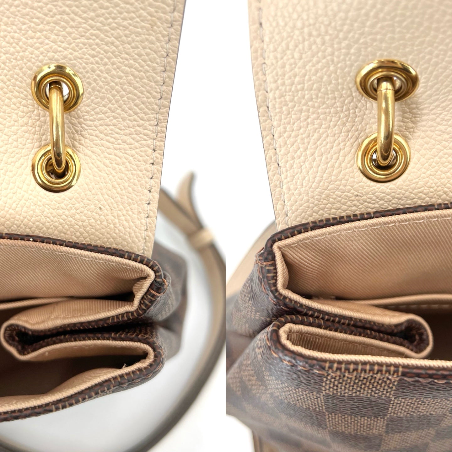 Louis Vuitton - Clapton - Leather - Brown - (small)