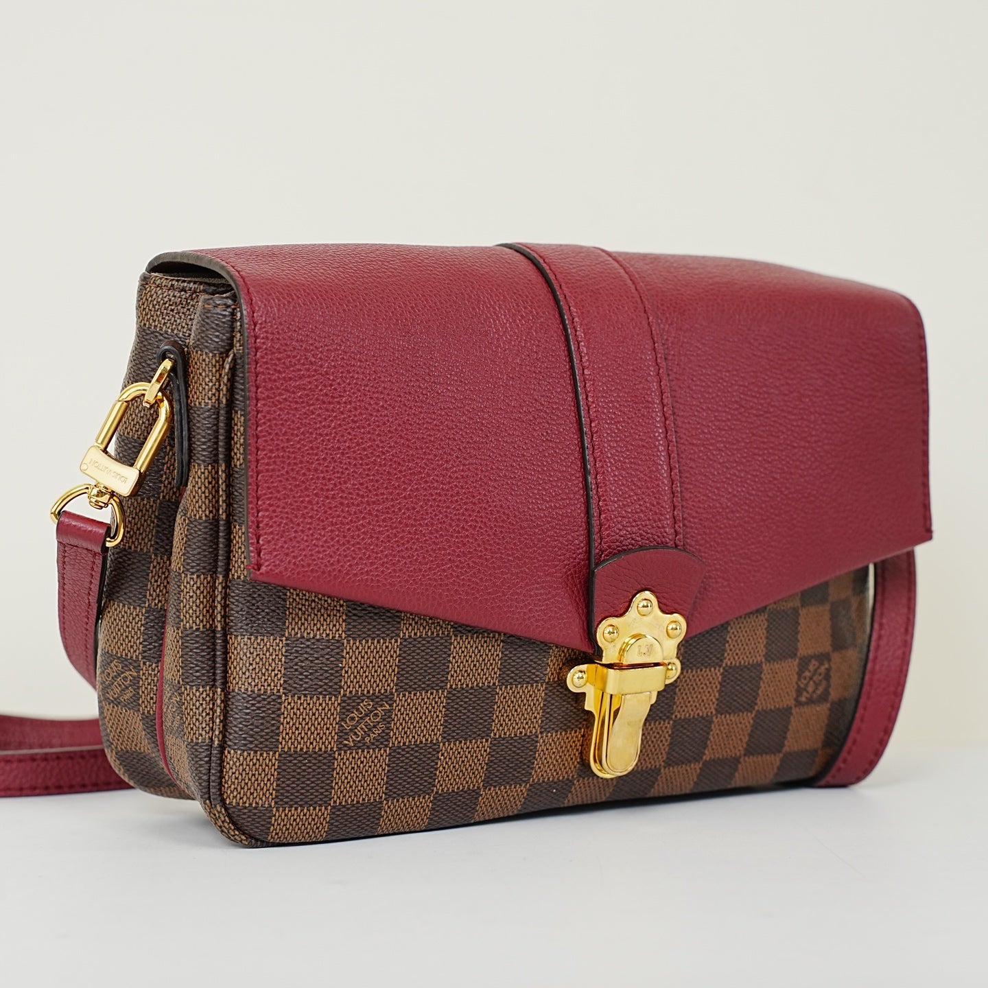 Louis Vuitton - Clapton - Leather - Burgundy - (Other)