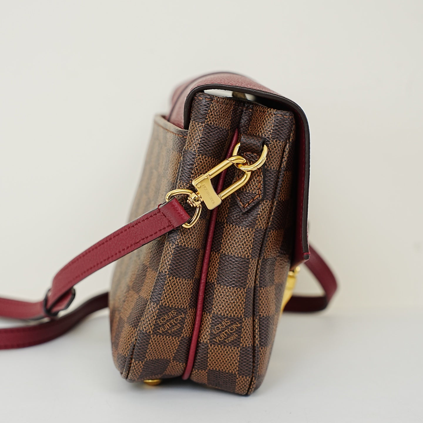 Louis Vuitton - Clapton - Leather - Burgundy - (Other)