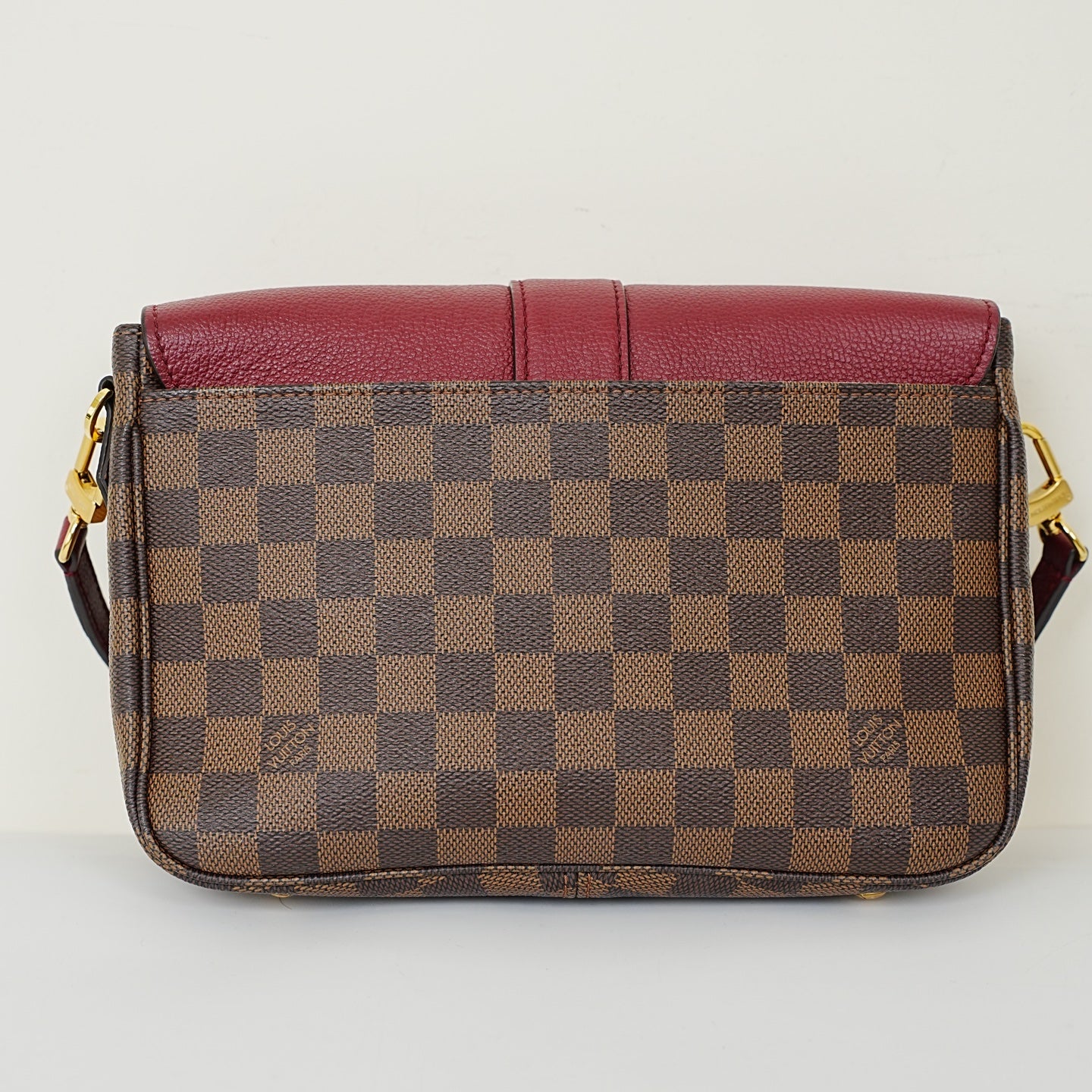 Louis Vuitton - Clapton - Leather - Burgundy - (Other)