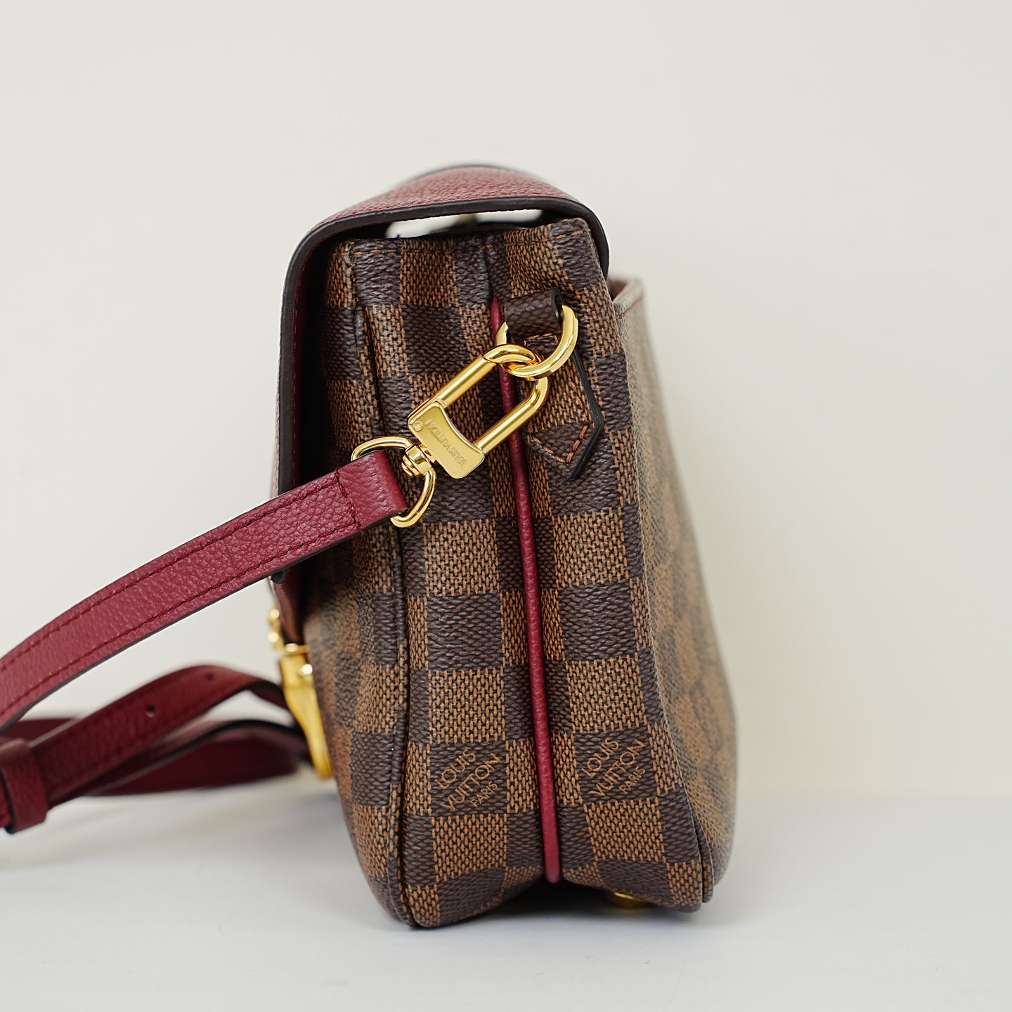 Louis Vuitton - Clapton - Leather - Burgundy - (Other)