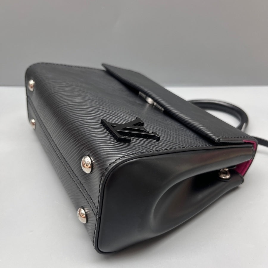 Louis Vuitton - Cluny BB - Leather - Black - (mini)