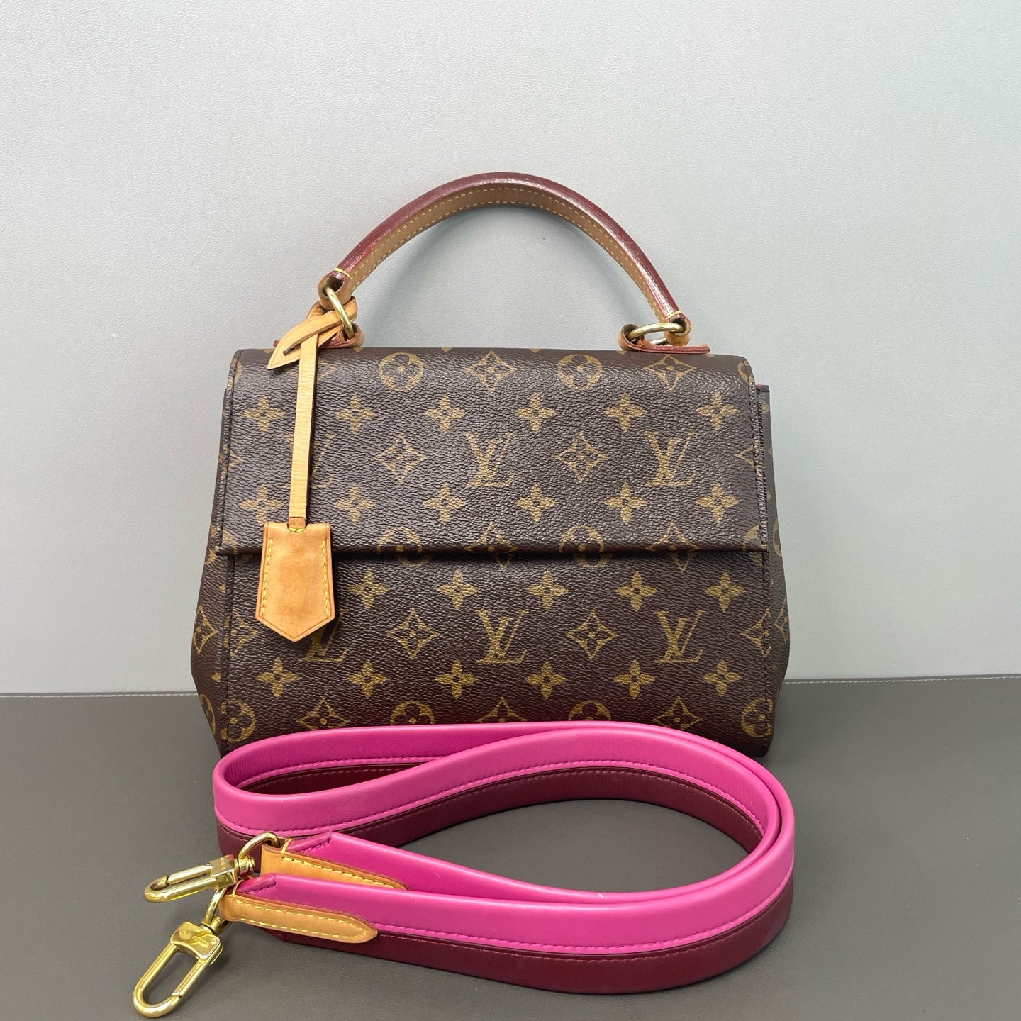 Louis Vuitton - Cluny BB - Leather - Brown - (mini)