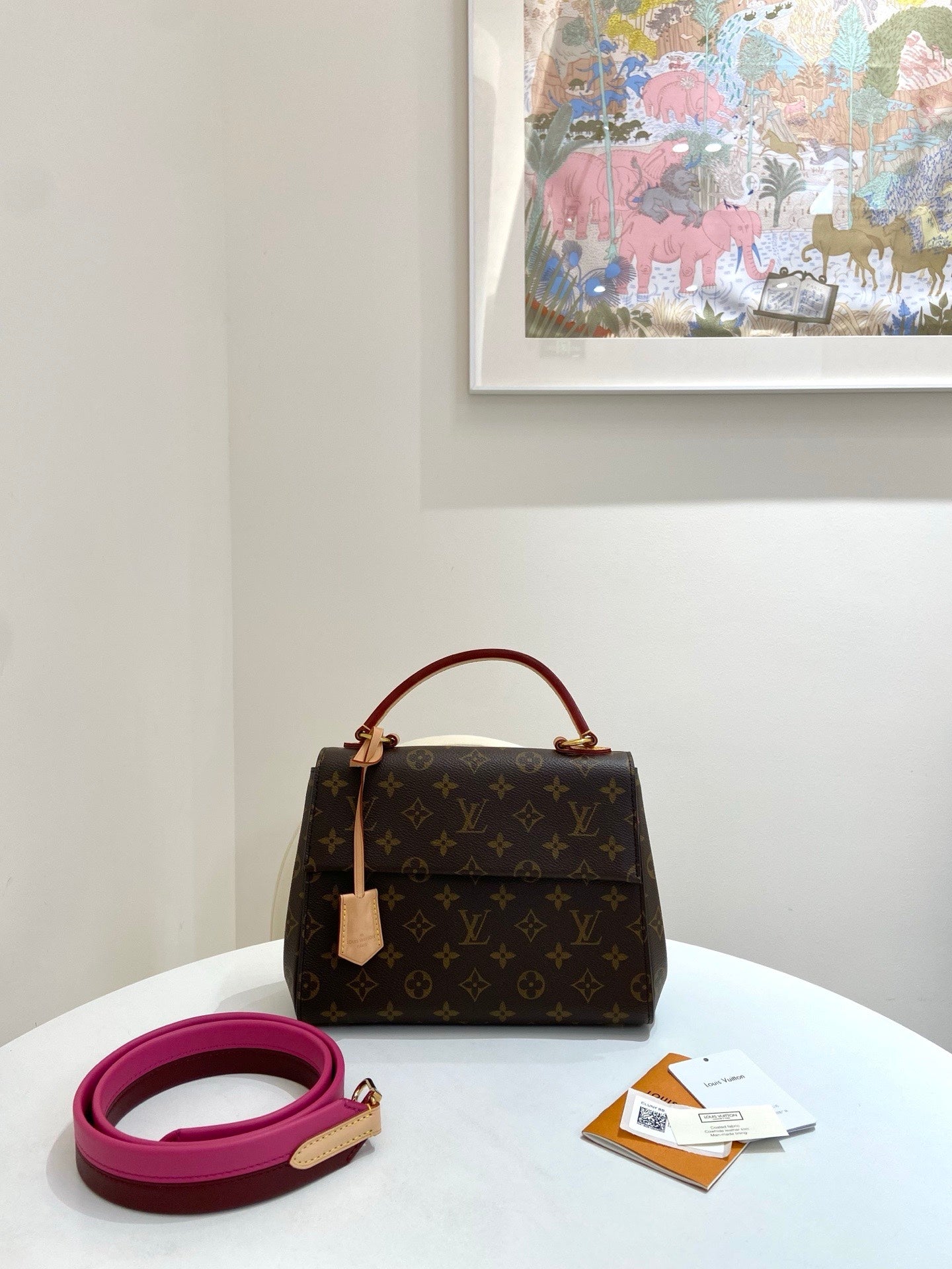 Louis Vuitton - Cluny BB - Leather - Brown - (mini)