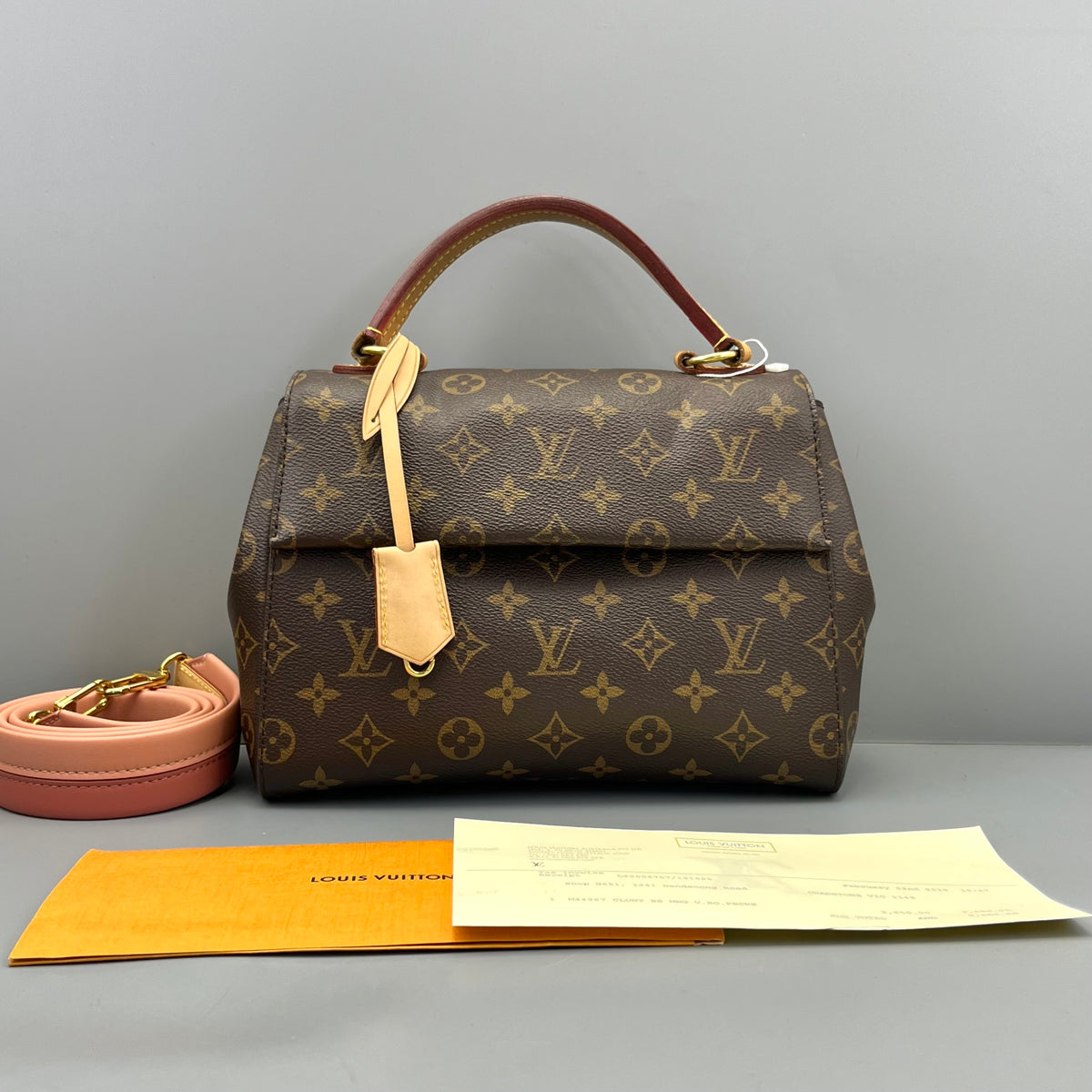 Louis Vuitton - Cluny BB - Leather - Brown - (small)