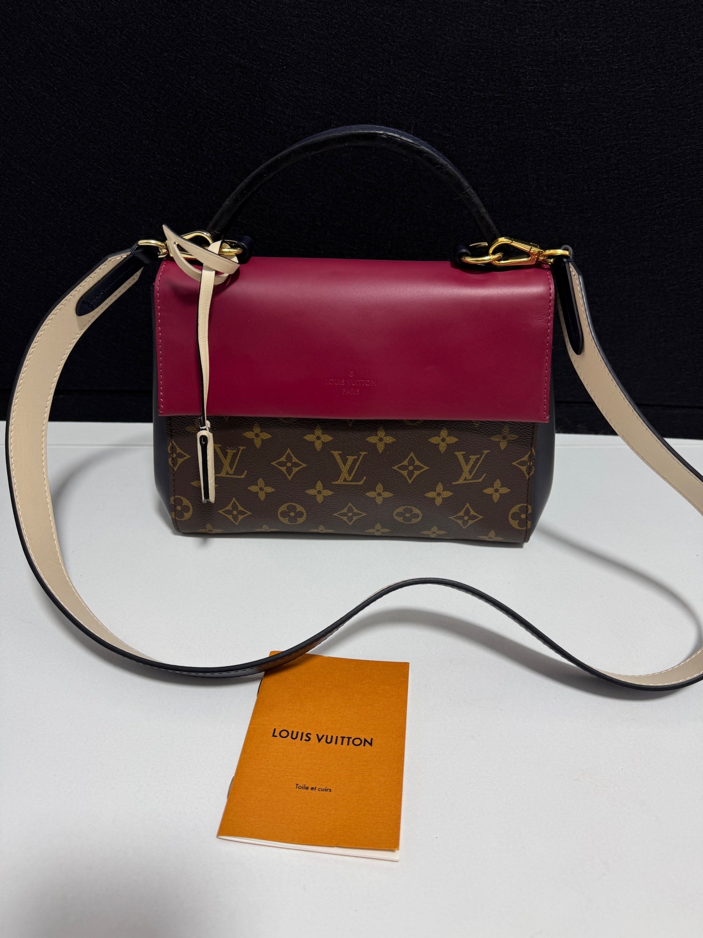 Louis Vuitton - Cluny BB - Leather - Burgundy - (mini)