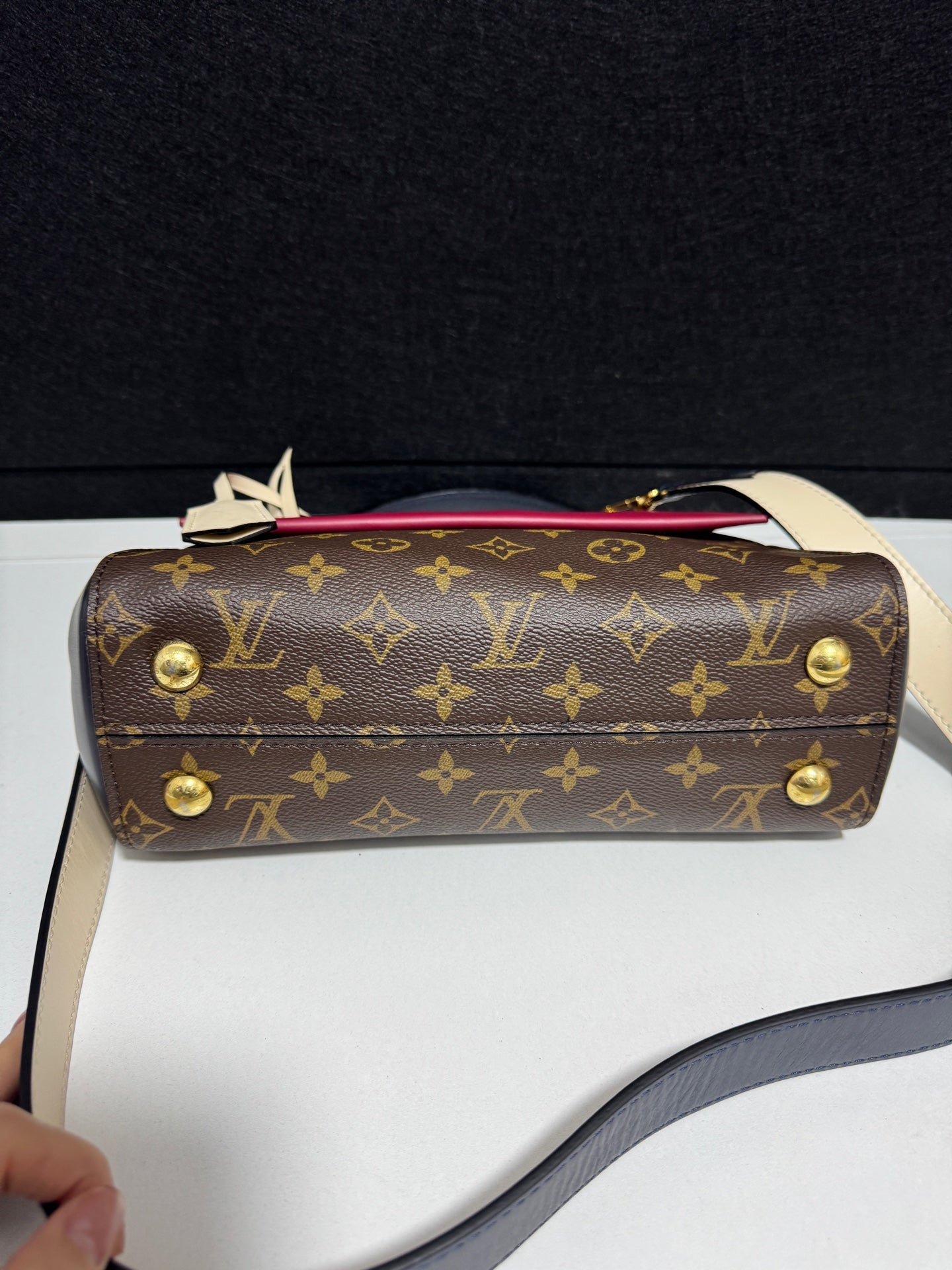 Louis Vuitton - Cluny BB - Leather - Burgundy - (mini)