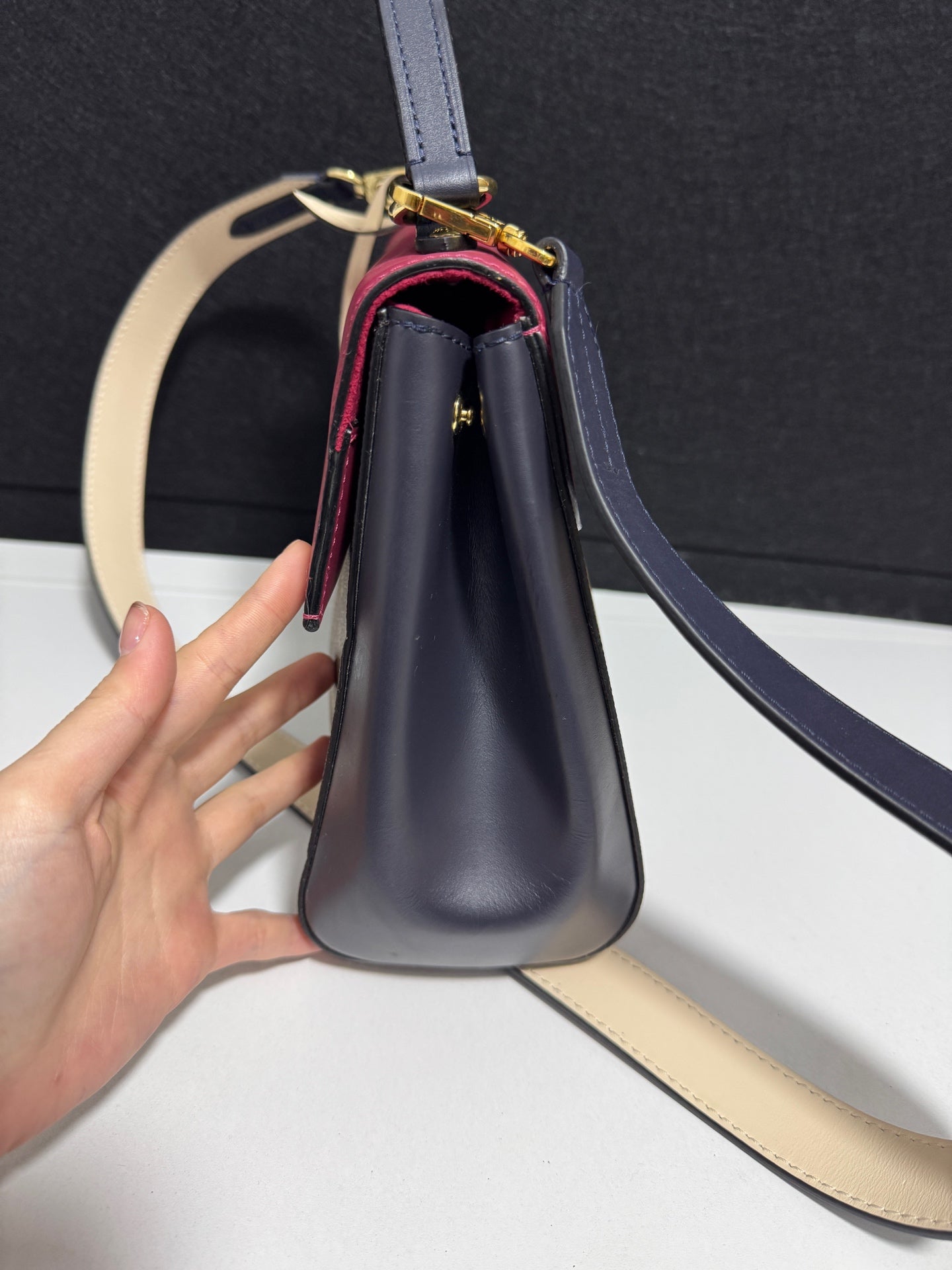 Louis Vuitton - Cluny BB - Leather - Burgundy - (mini)